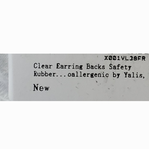 Hypoallergenic Earring buds/stoppers/closures 12 pairs (24 piece total) New - Picture 4 of 4